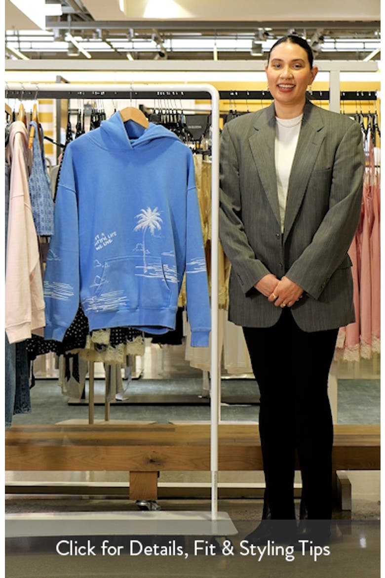 A Beautiful Life Oversize Graphic Hoodie video