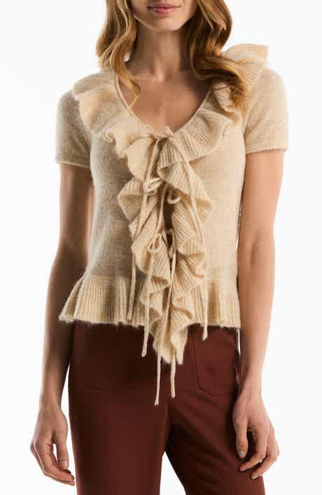Ruffle Peplum Sweater