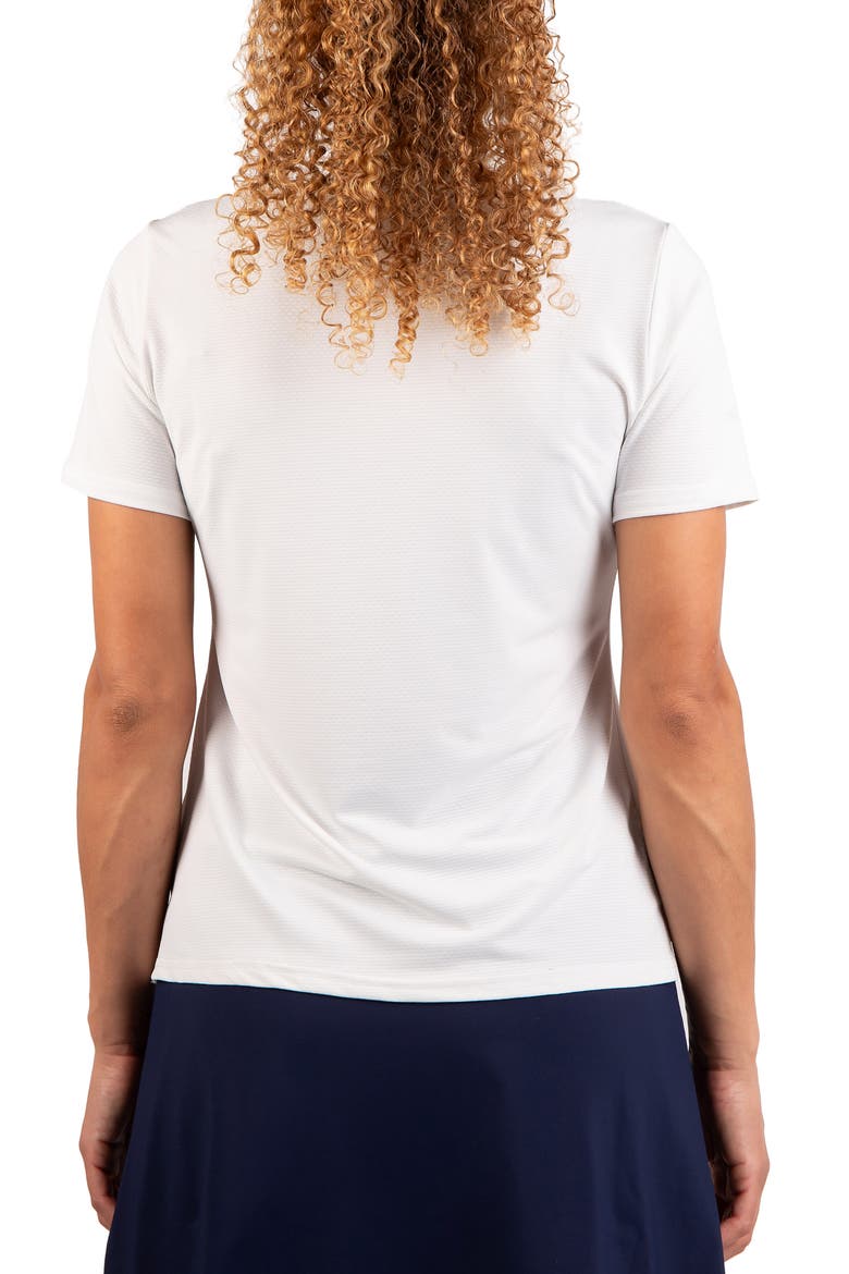 Textured Grid Polo, Alternate, color, WHITE