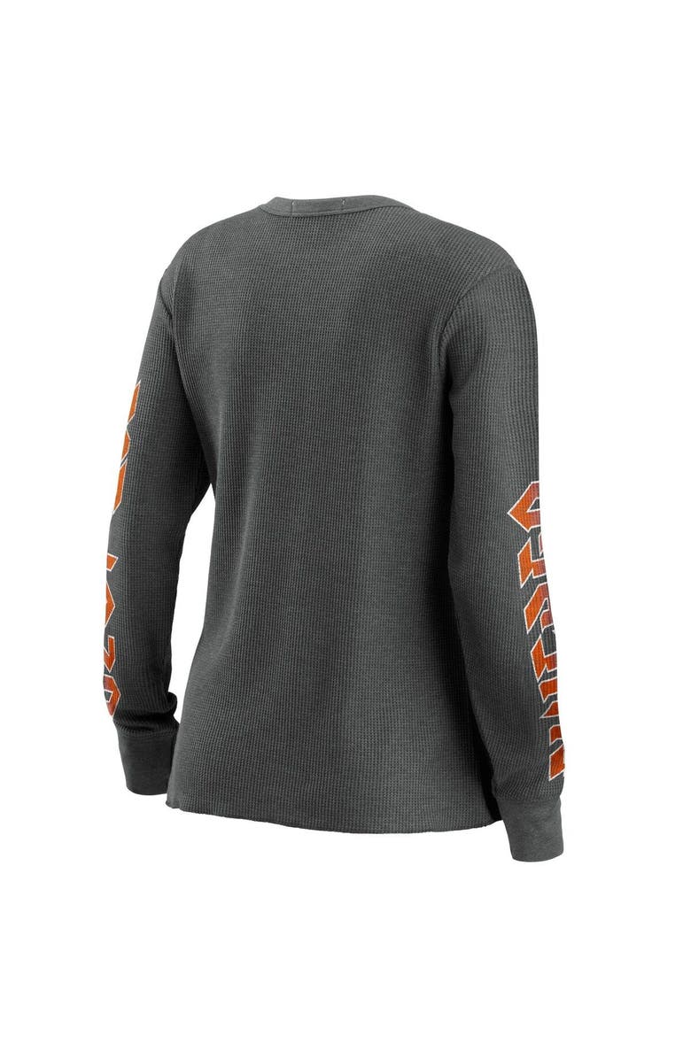 WEAR by Erin Andrews Women's WEAR by Erin Andrews Gray Chicago Bears Long Sleeve Thermal T-Shirt, Alternate, color, Gray