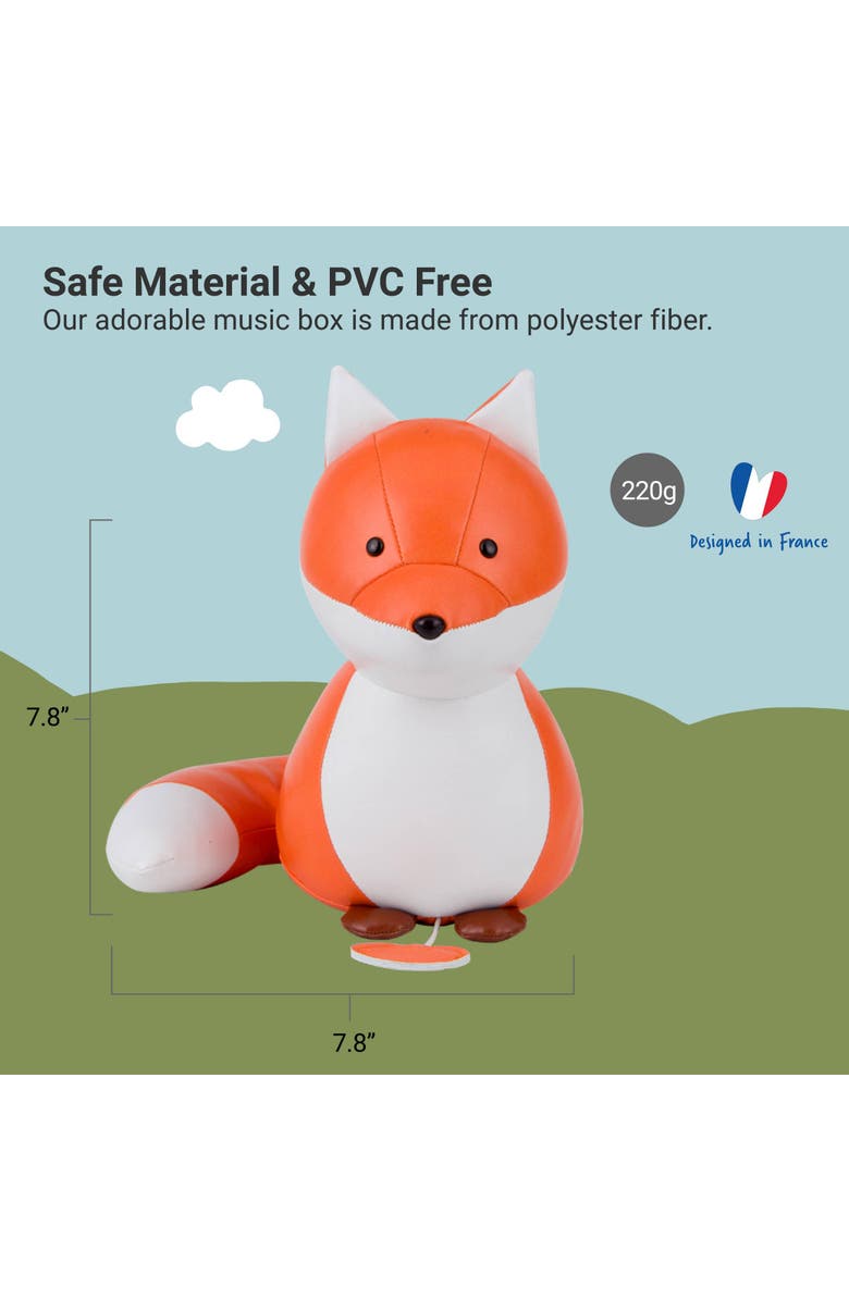 Little Big Friends Musical Animals - Fox, Plush Baby Music Box, Nursery Toy, Alternate, color, Multicolor