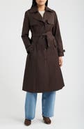 Sam Edelman Tie Belt Trench Coat