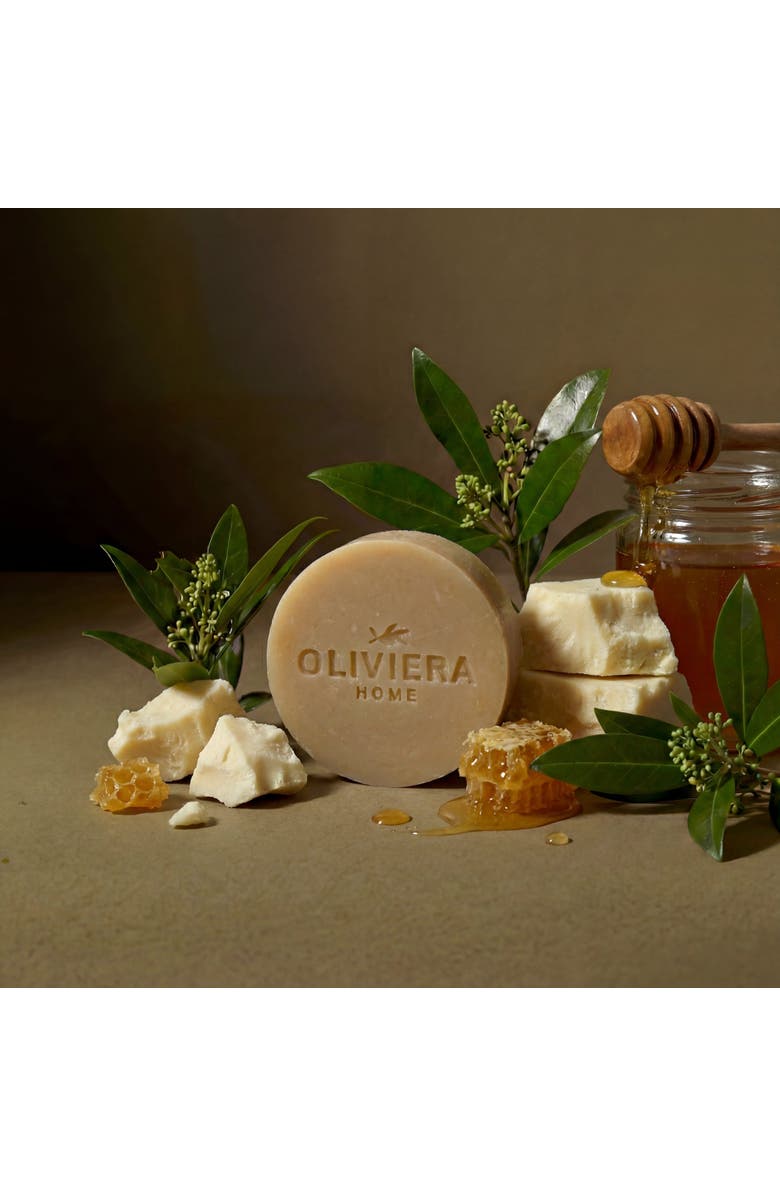 Oliviera Home Honey & Shea Bar Soap Trio, Alternate, color, Beige