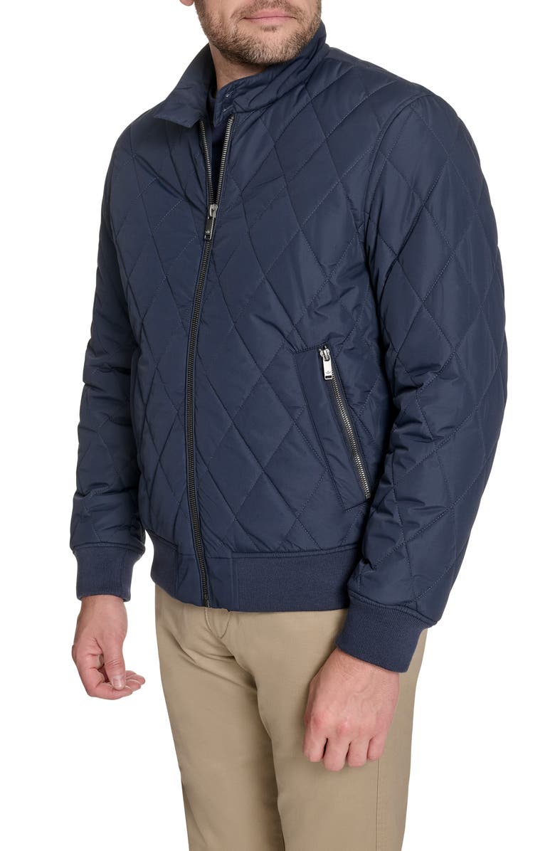 Dockers<sup>®</sup> Quilted Bomber Jacket, Alternate, color, Navy