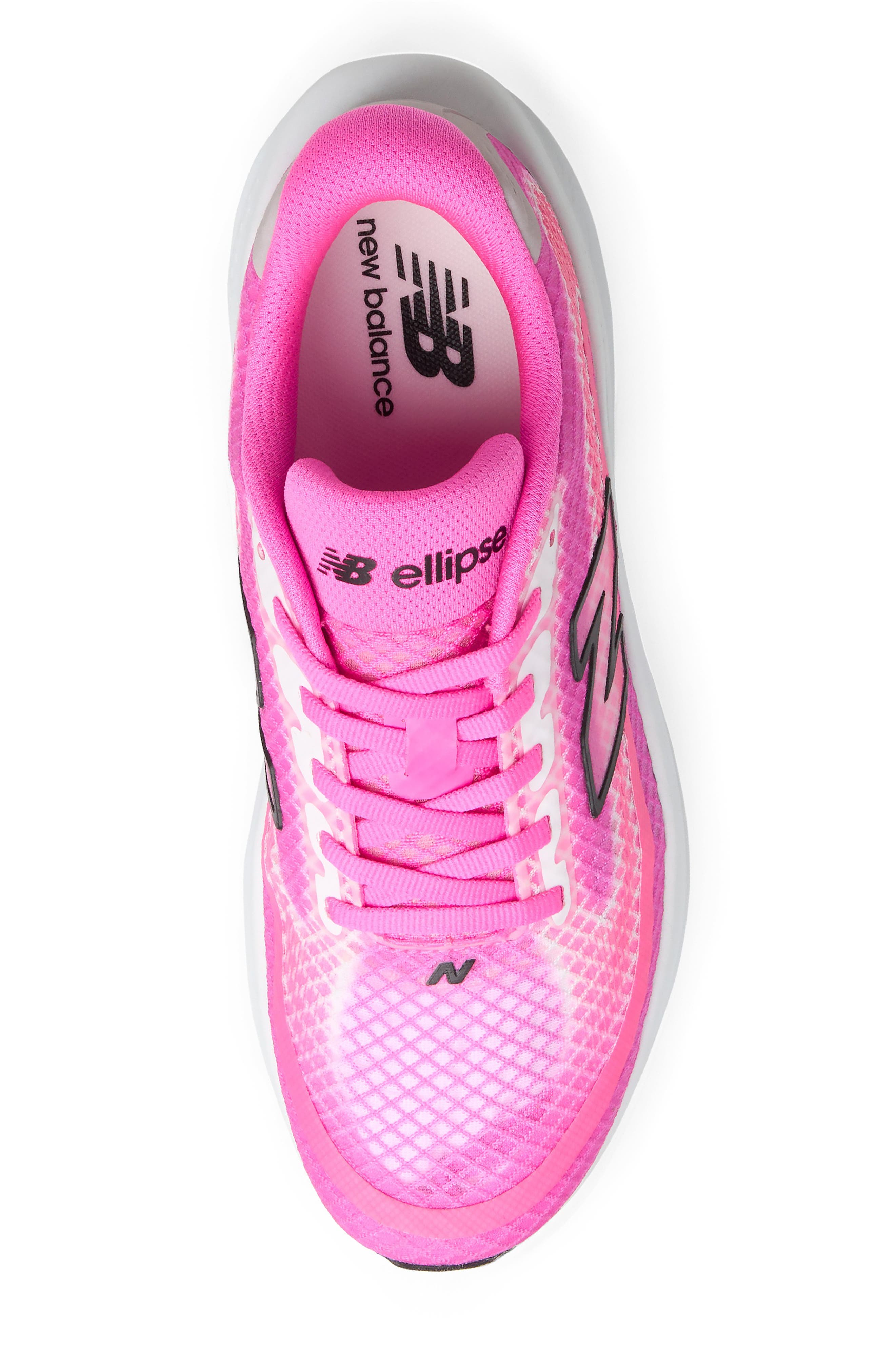 New Balance Elllipse v1 Running Shoe, Alternate, color, Pink Heat/Black