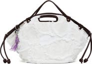 Desigual Raw Edge Detail Shopping Bag