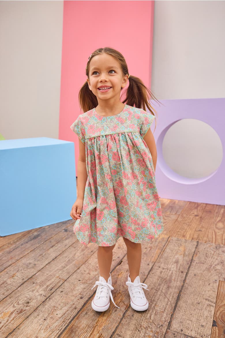 Kids' Floral Charlotte Dress, Alternate, color, Newmarket Floral