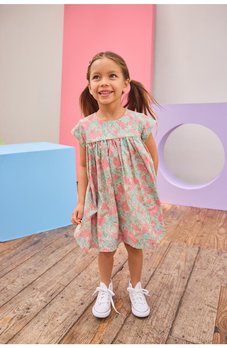 BISBY Kids' Floral Charlotte Dress, Alternate, color, Newmarket Floral