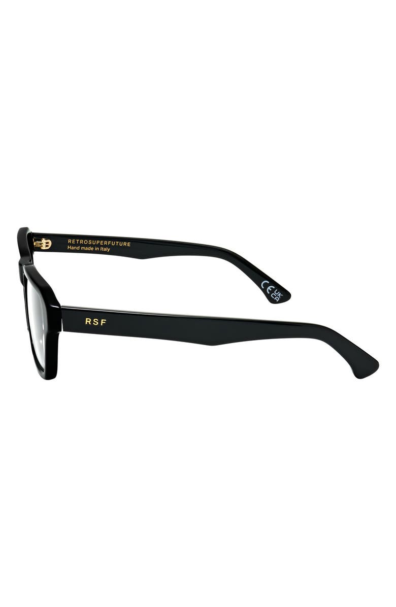 SUPER by RETROSUPERFUTURE<sup>®</sup> 55mm Rectangle Reading Glasses, Alternate, color, Black