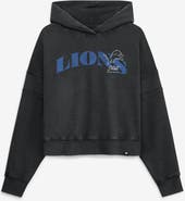 FANATICS Women's Fanatics Black Detroit Lions Counter Run Pullover Hoodie