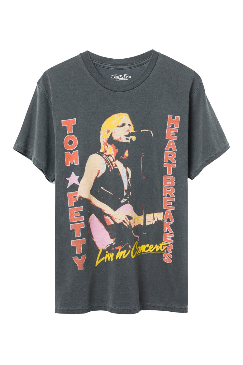 Tom Petty Graphic T-Shirt, Main, color, VINTAGE BLACK