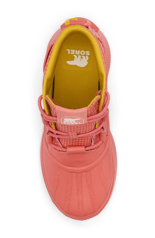 Sorel Out N About Iv Classic Waterproof Duck Boot In Coral Blossom/sea Salt