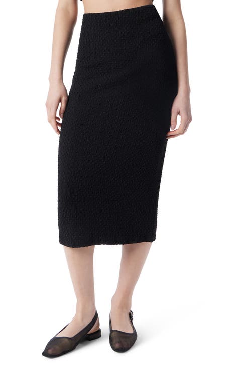 Meilani Textured Midi Skirt
