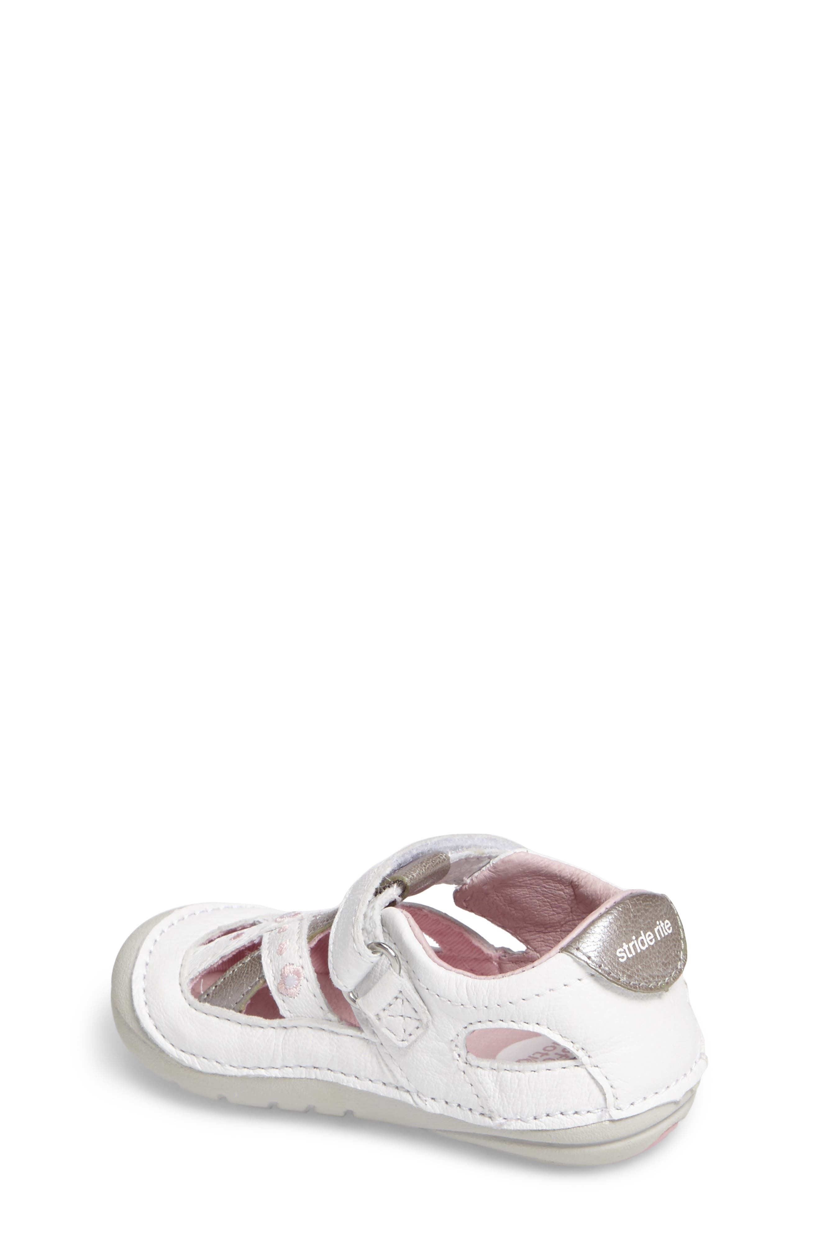 Stride Rite Kiki Embroidered Sneaker, Alternate, color, 
