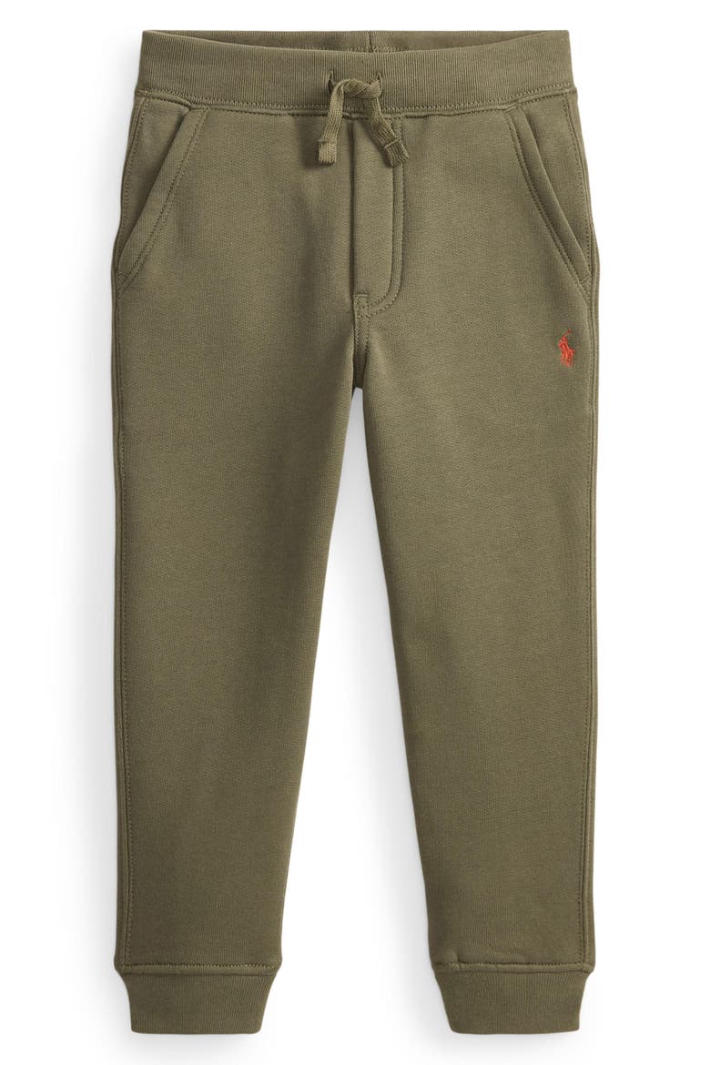 Kids' Fleece Joggers, Main, color, CRUISE OLIVE