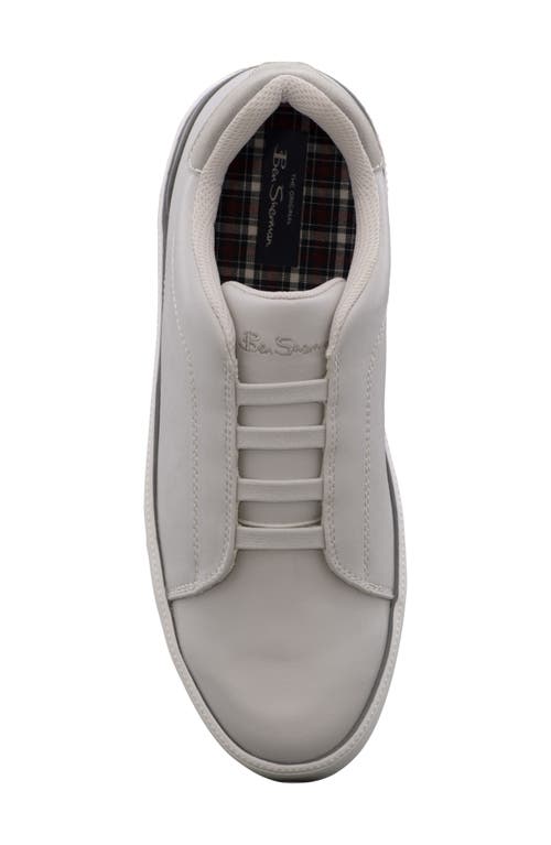 Ben Sherman Hammond Low Top Sneaker In Gray