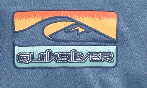 Quiksilver Fleece Graphic Hoodie & Joggers Set In Blue