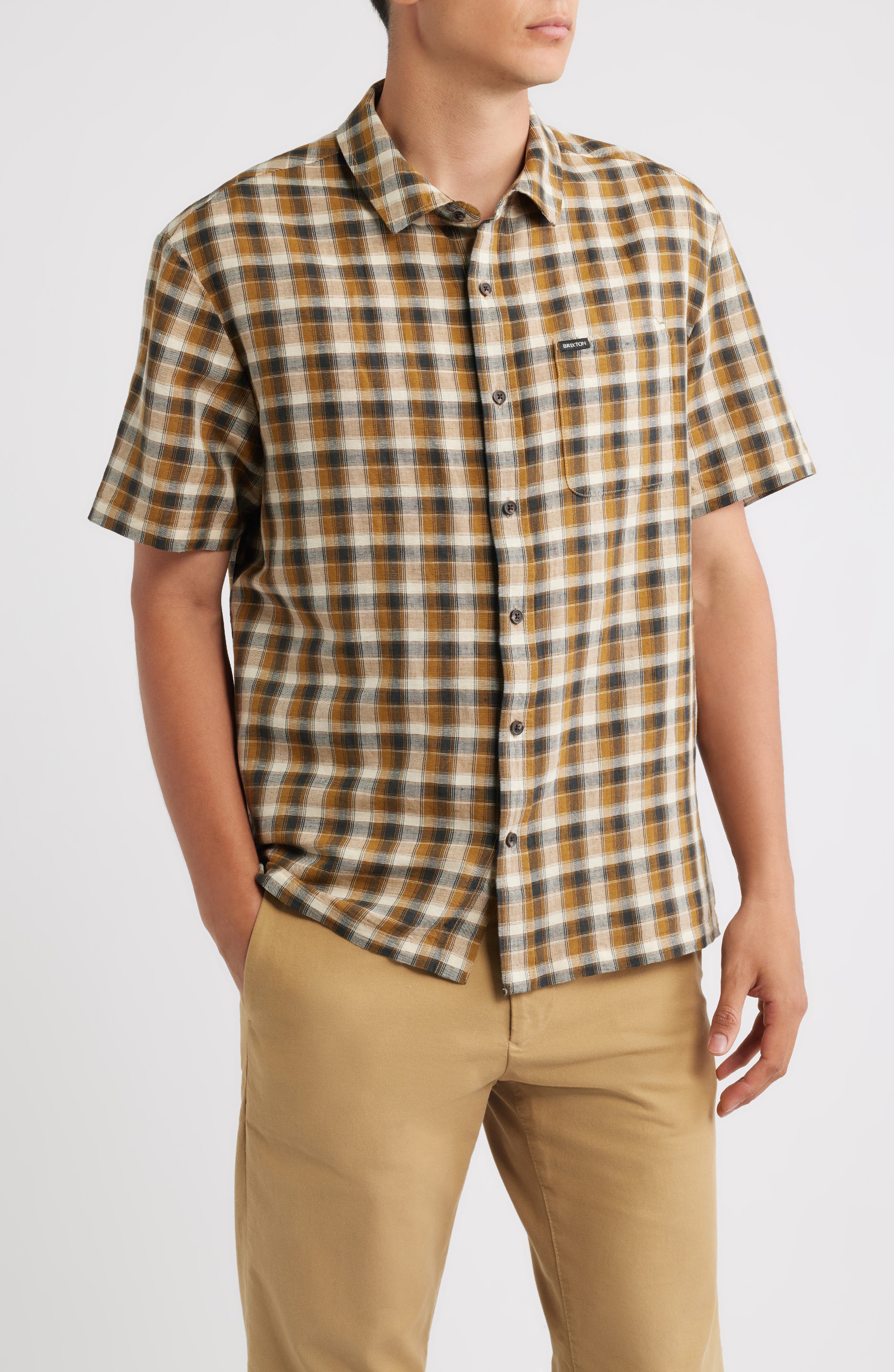 selected BLACK/ TOBACCO PLAID