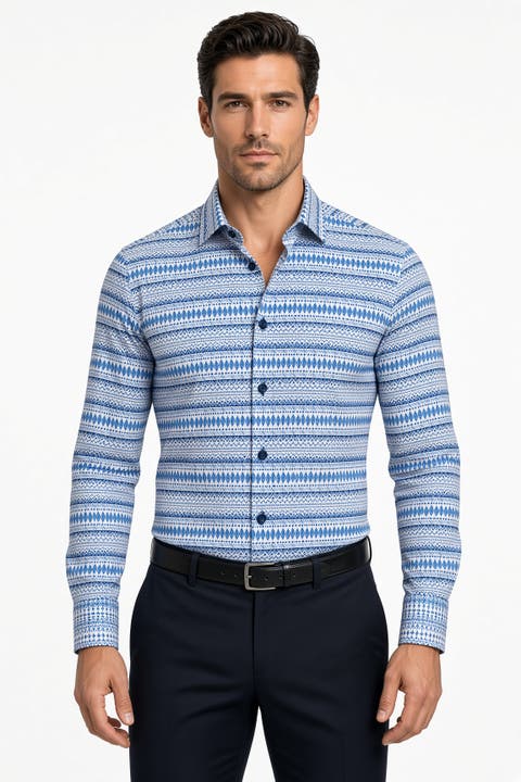Sean Button Down Long Sleeve Shirt