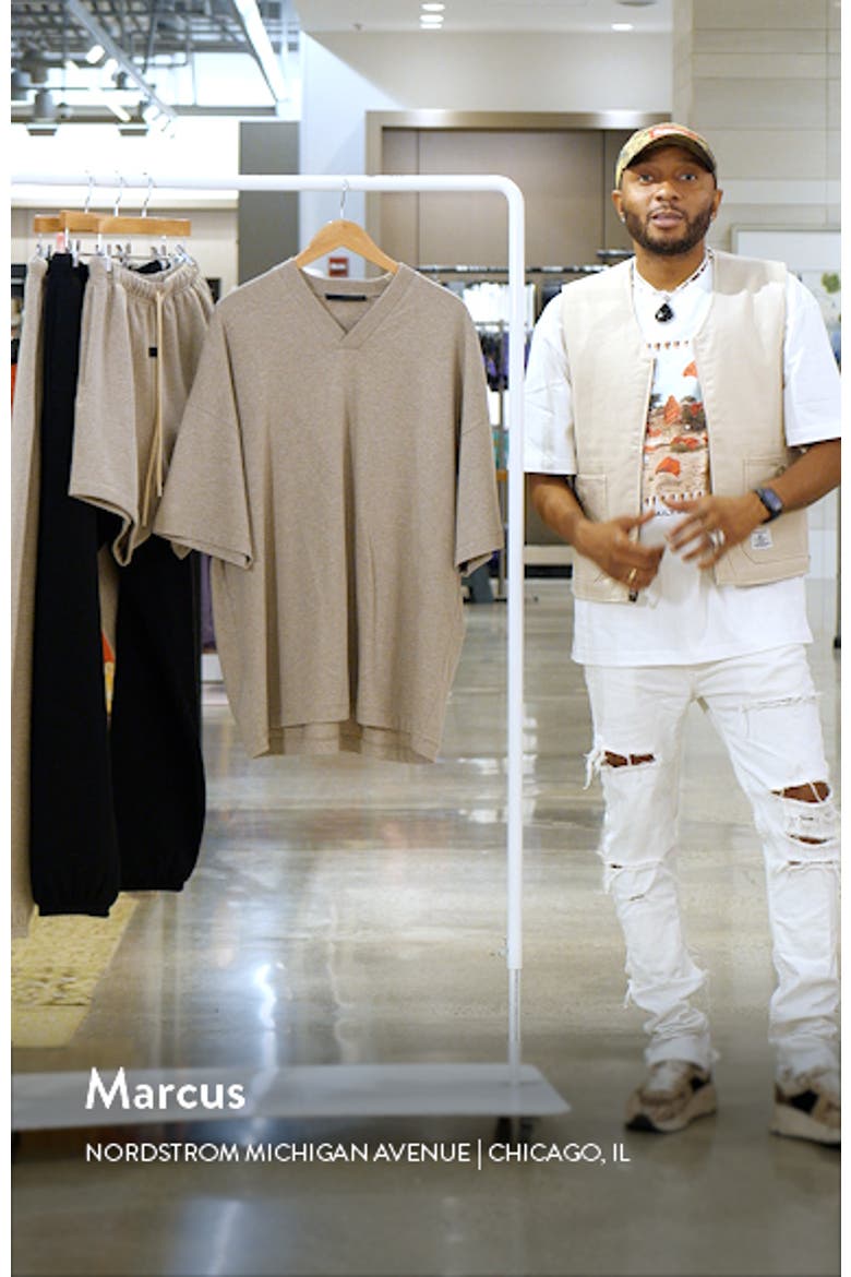 Essential V-Neck Cotton T-Shirt video