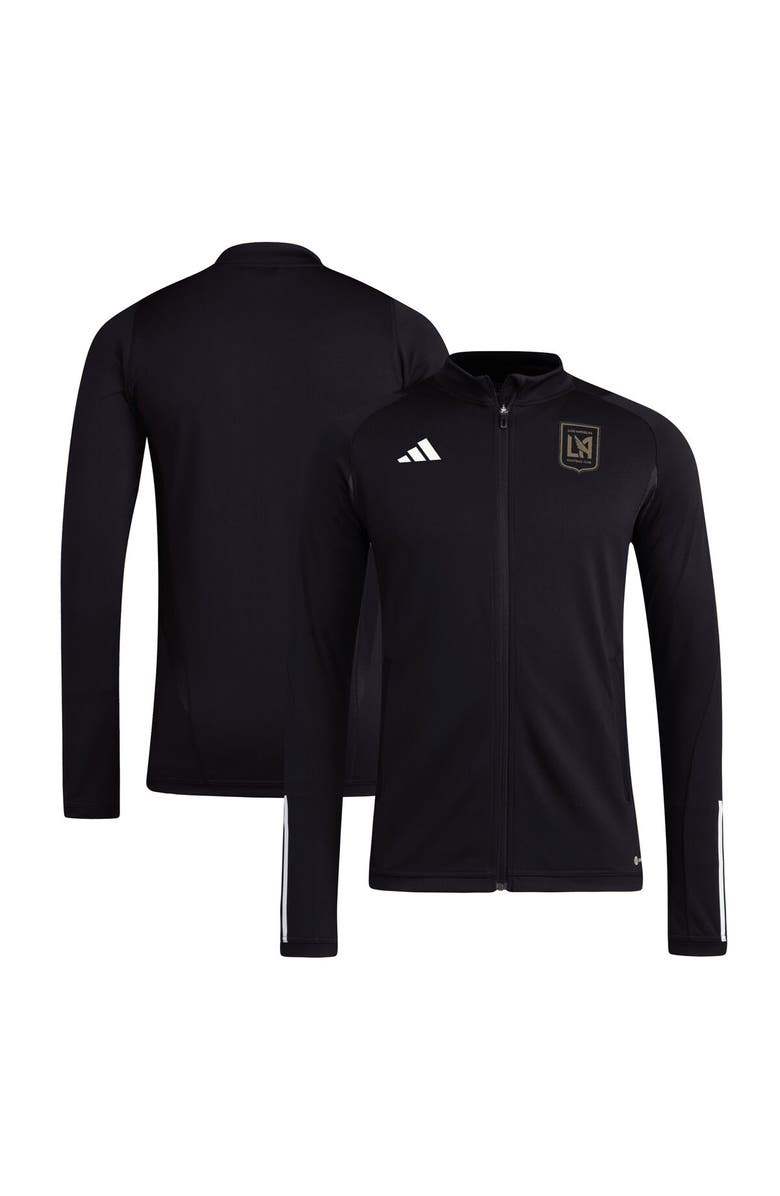 adidas Men's adidas Black LAFC 2024 On-Field AEROREADY Full-Zip Training Top, Main, color, Black