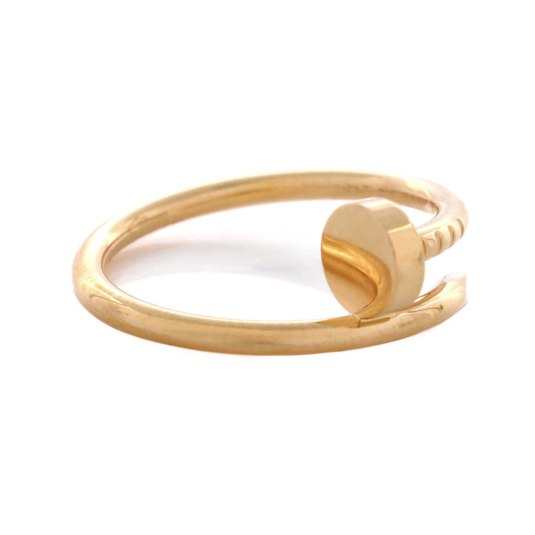 Juste un Clou Ring 18K Yellow Gold Small, Alternate, color, Metallic Gold