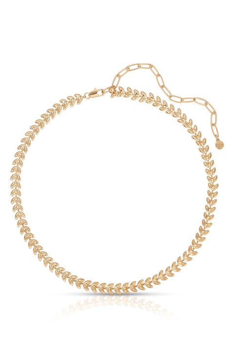 Chevron Chain Necklace