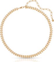 Ettika Chevron Chain Necklace