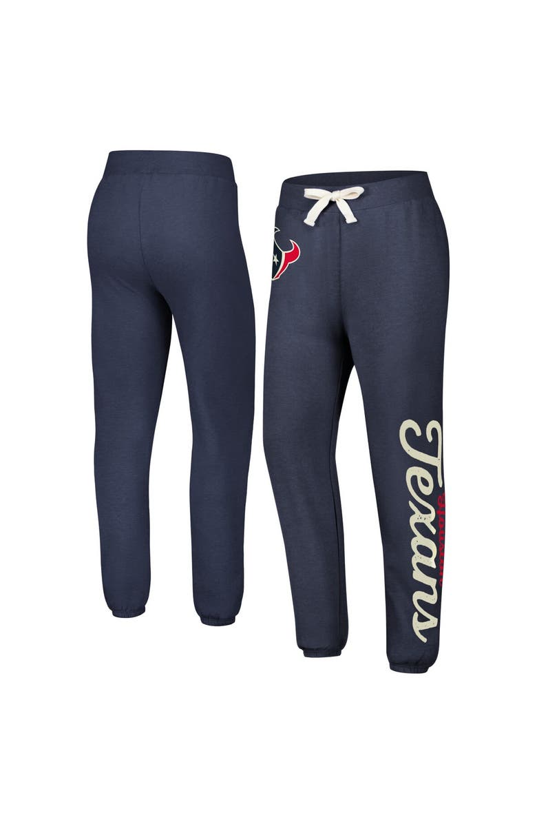 G-III 4HER BY CARL BANKS Women's G-III 4Her by Carl Banks Navy Houston Texans Scrimmage Fleece Pants, Main, color, Navy