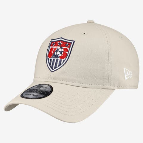 Men's New Era Tan USMNT 1995 9TWENTY Adjustable Hat