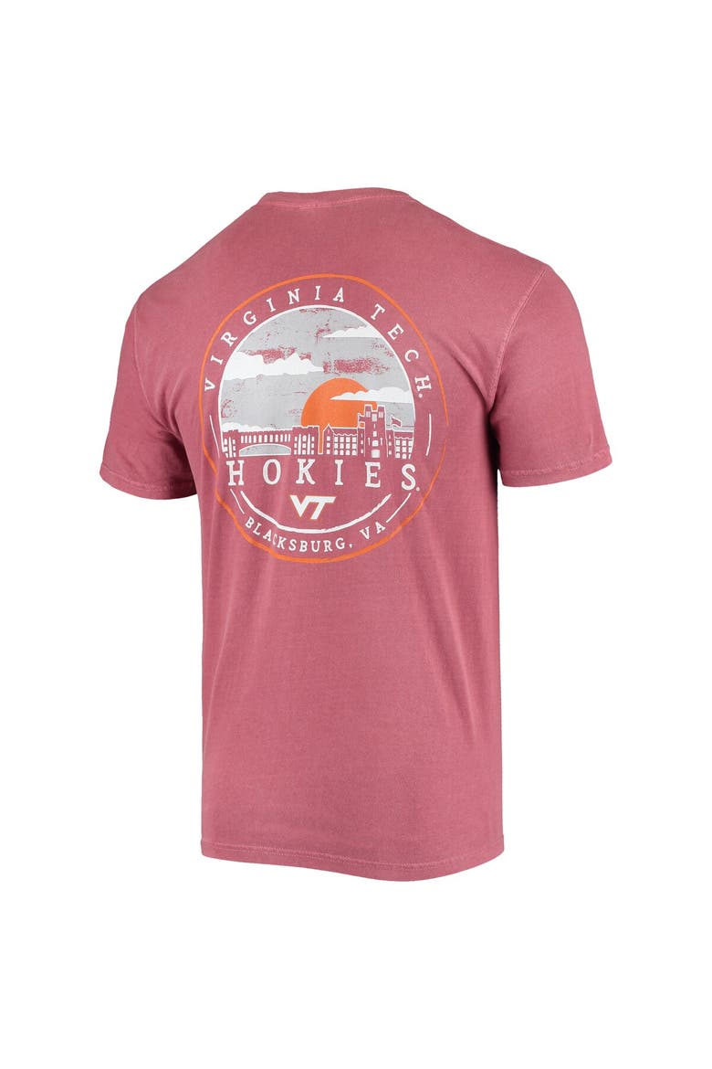 Men's Maroon Virginia Tech Hokies Circle Campus Scene T-Shirt, Alternate, color, Maroon