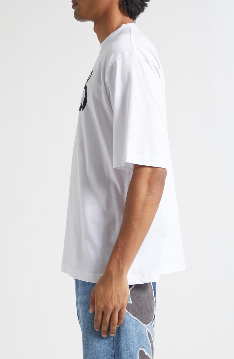 Marni Logo Graphic T-Shirt, Alternate, color, Low01 Lily White