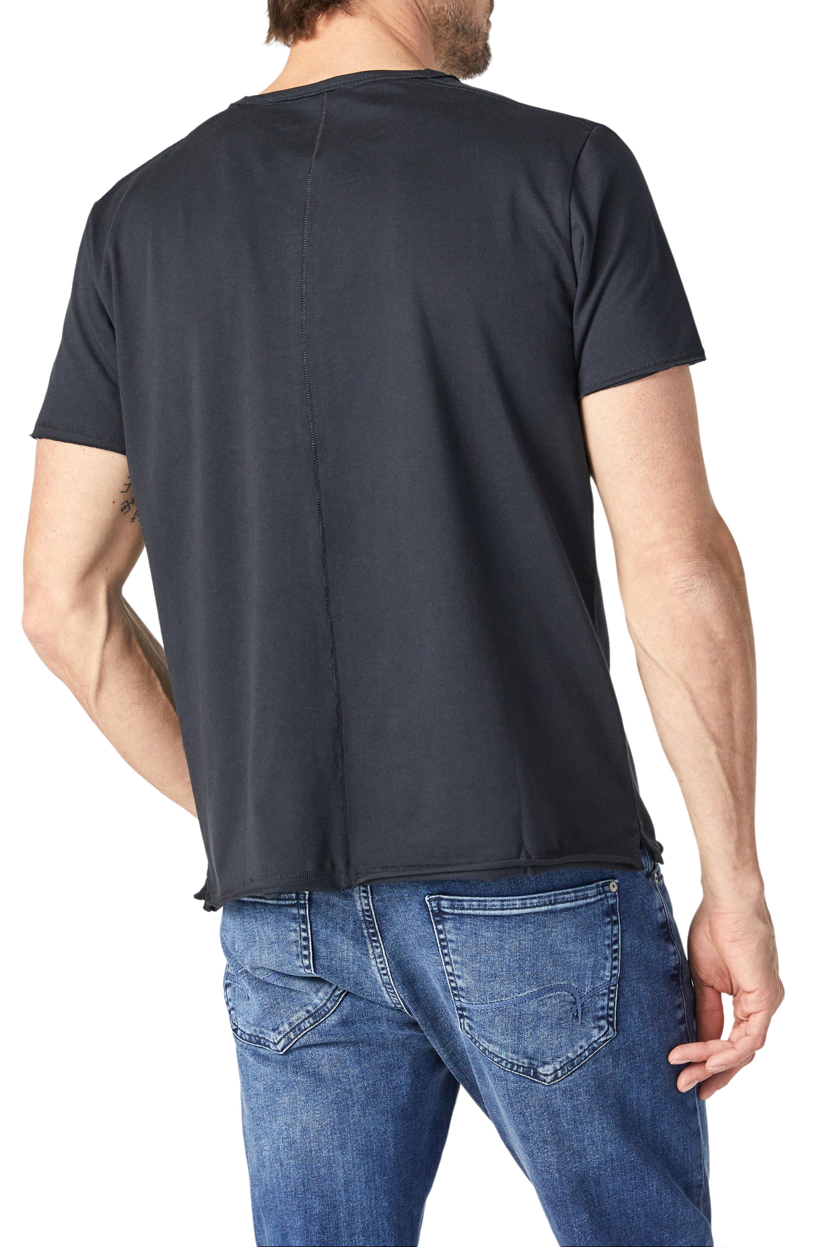 Raw Edge Cotton T-Shirt - image 2