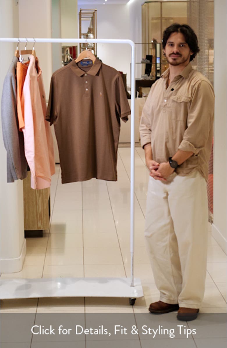 Solid Cotton Jersey Polo, sales video thumbnail