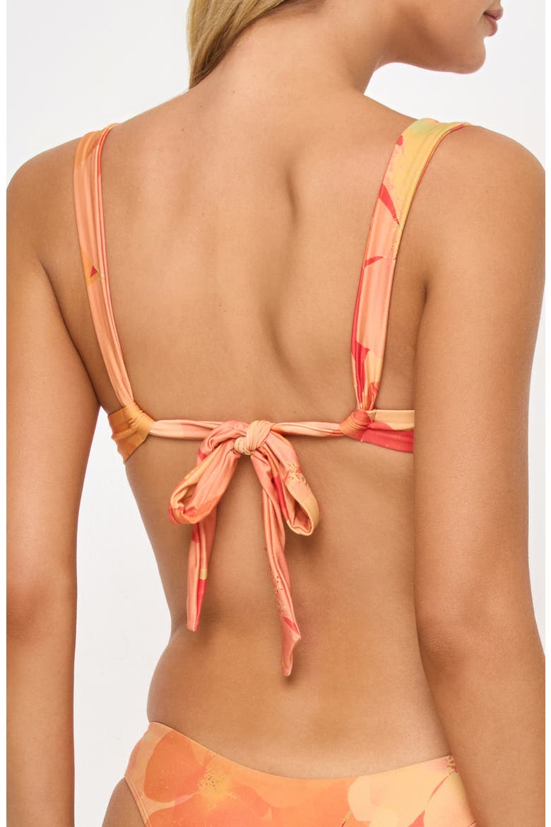 Coast to Coast Underwire Bikini Top, Alternate, color, NATIVE POPPIES