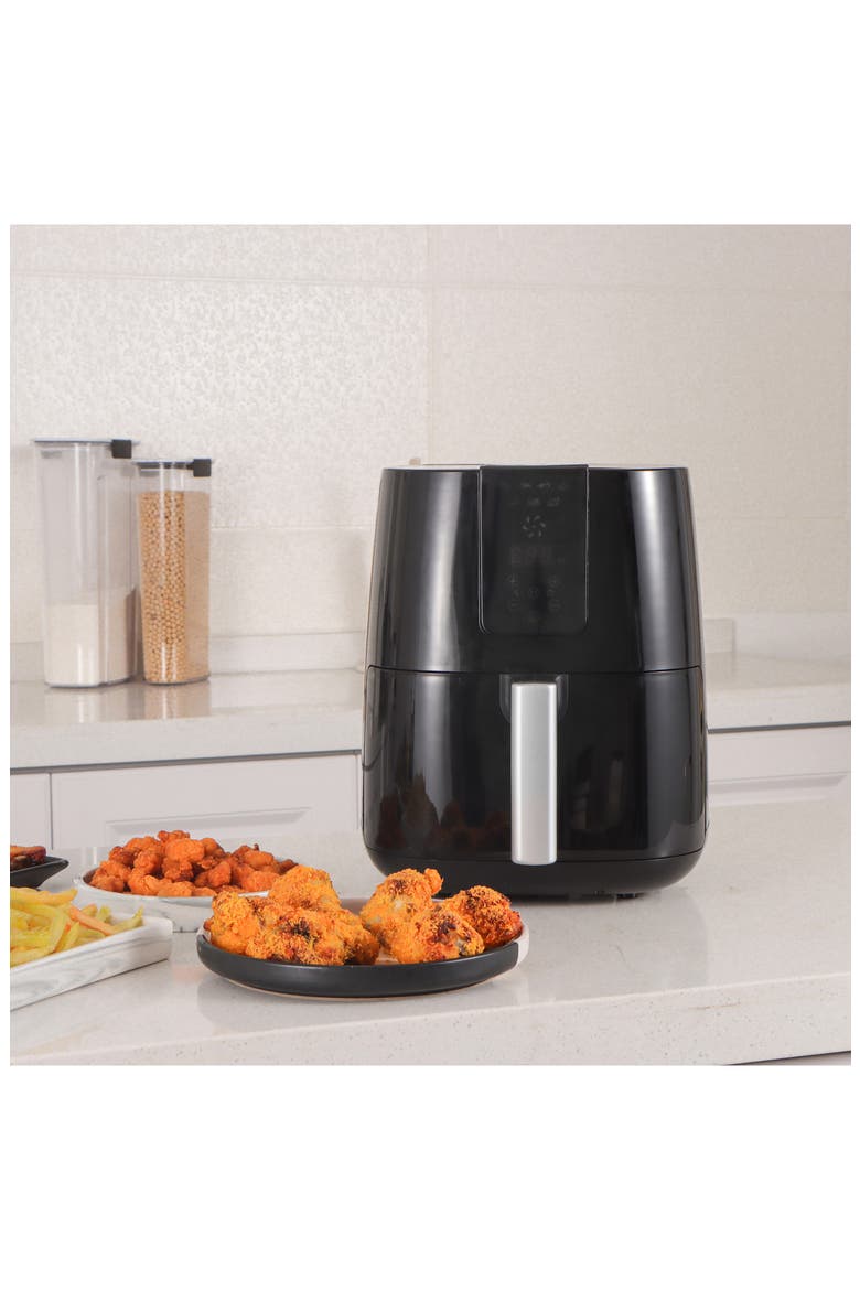 XL Digital Air Fryer, Alternate, color, BLACK
