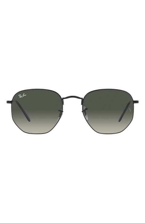 51mm Gradient Aviator Sunglasses