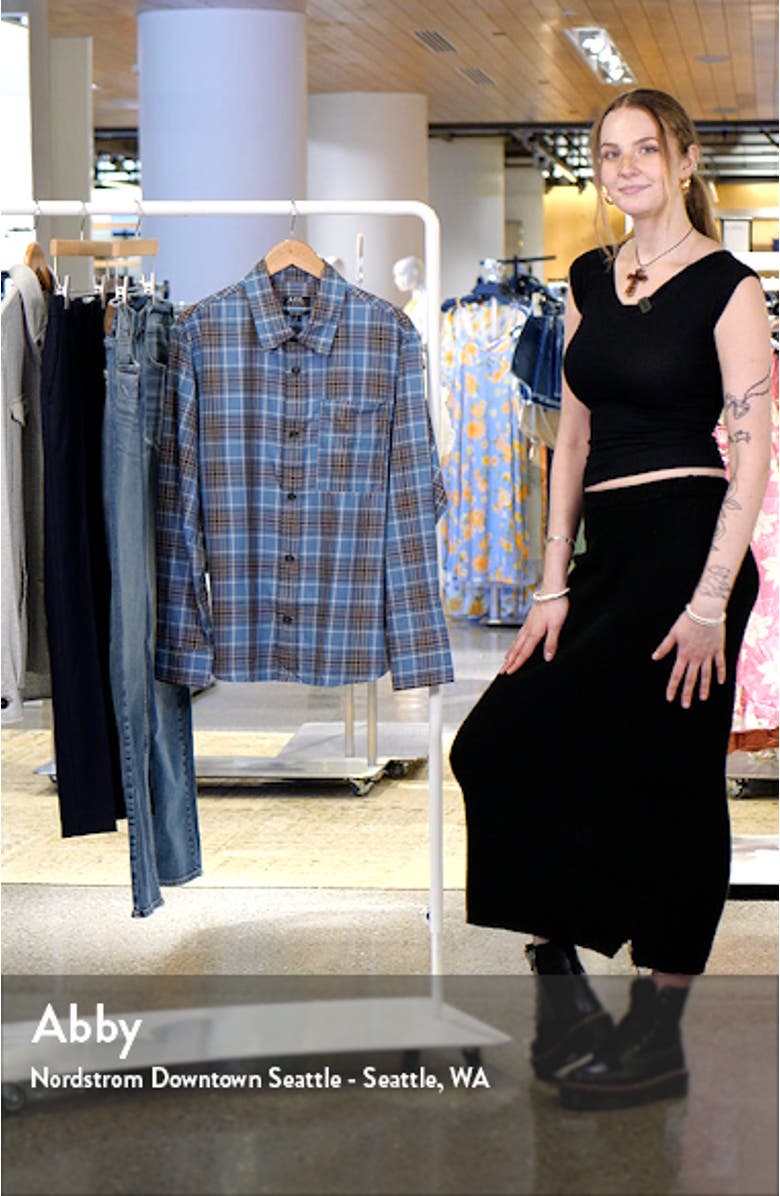 Surchemise Graham Plaid Button-Up Shirt, sales video thumbnail