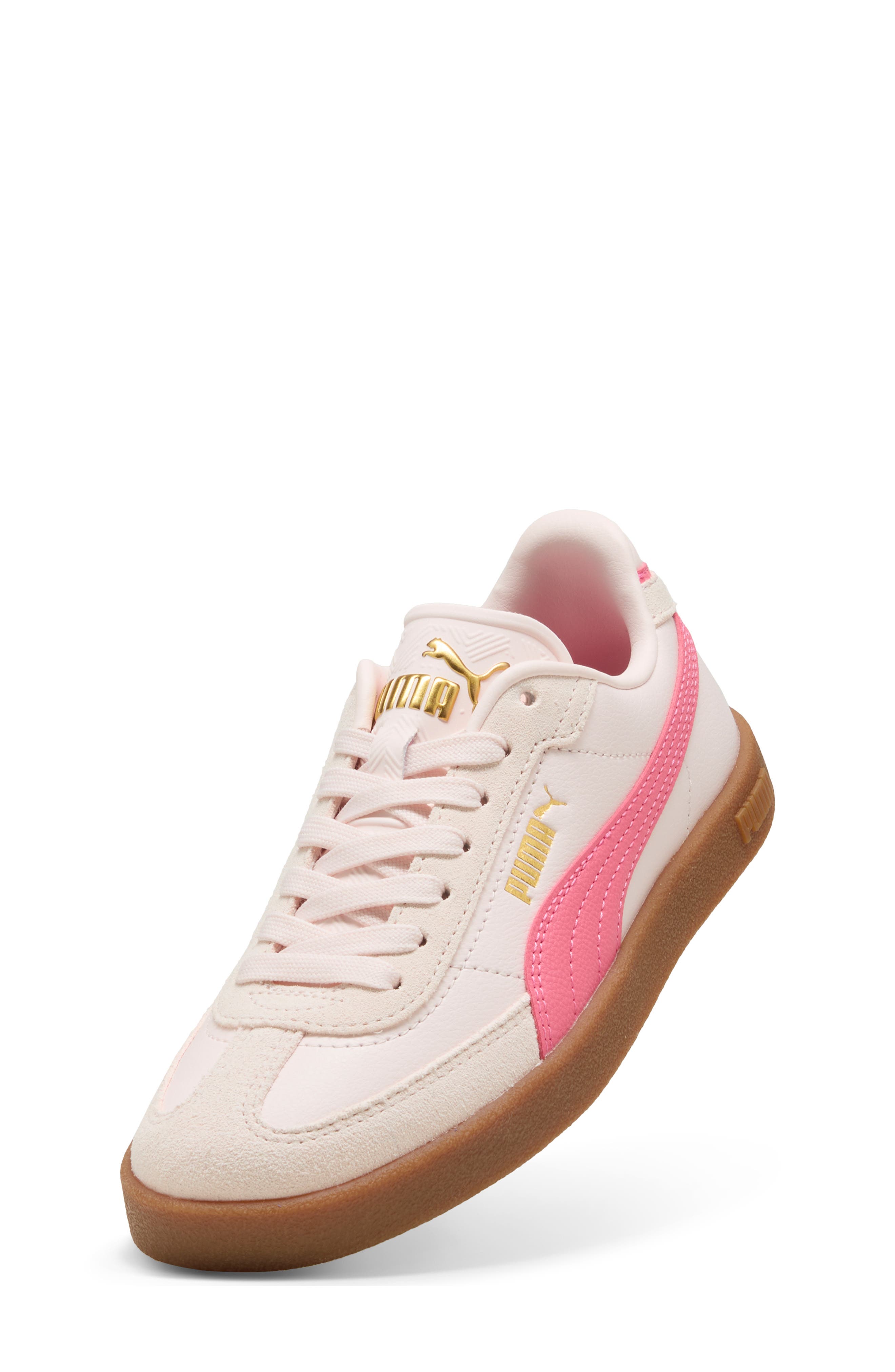 Kids' Club II Era Leather Sneaker, Alternate, color, JASMINE FLOWER/ MAGIC ROSE