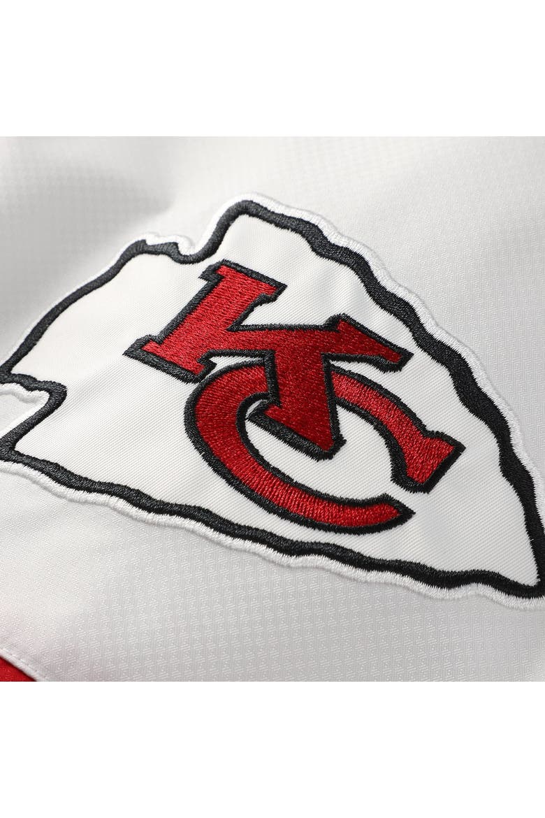 Men's Mitchell & Ness  Red Kansas City Chiefs Head Coach Anorak Quarter-Zip Windbreaker Jacket, Alternate, color, Red