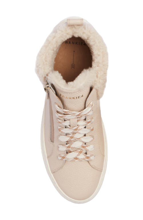 Frankie4 Miles Genuine Shearling Lined Sneaker