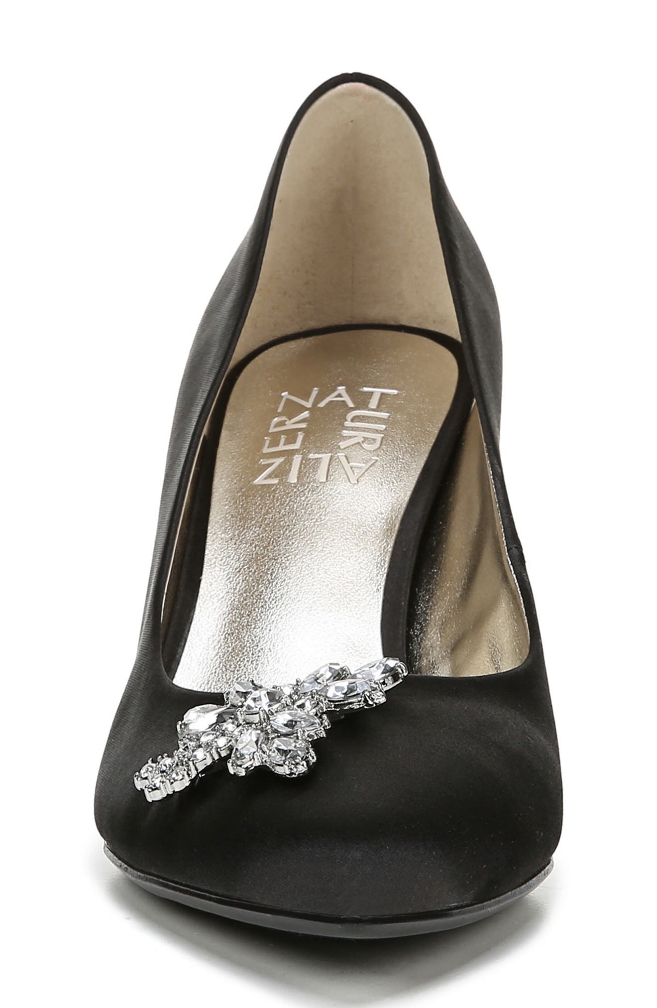 Naturalizer Natalie Embellished Pointy Toe Pump, Alternate, color, 