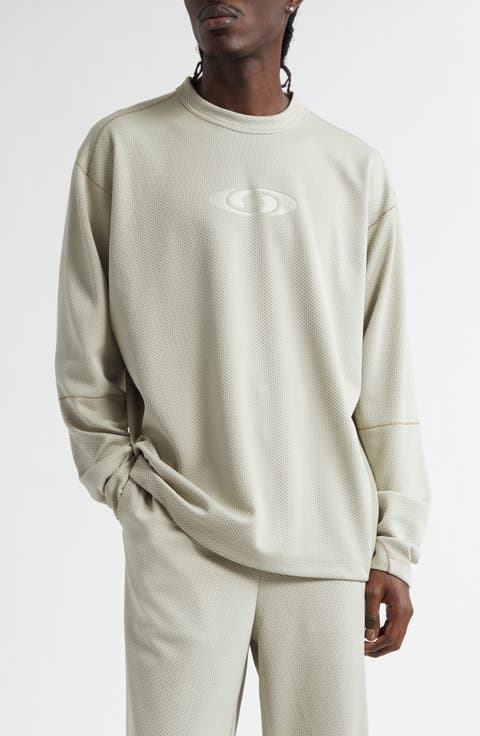 x Salomon Logo Long Sleeve Graphic Mesh T-Shirt