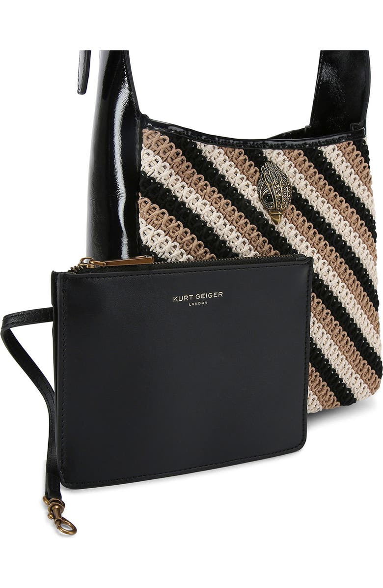 Kurt Geiger London Small Bond Hobo Bag, Alternate, color, Black Multi