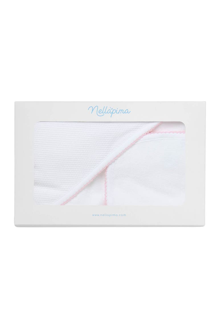 White Bubble Hooded Baby Towel - Baby, Alternate, color, White