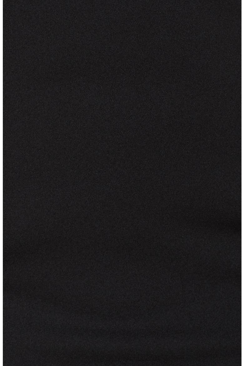 Cape Sheath Dress, Alternate, color, BLACK