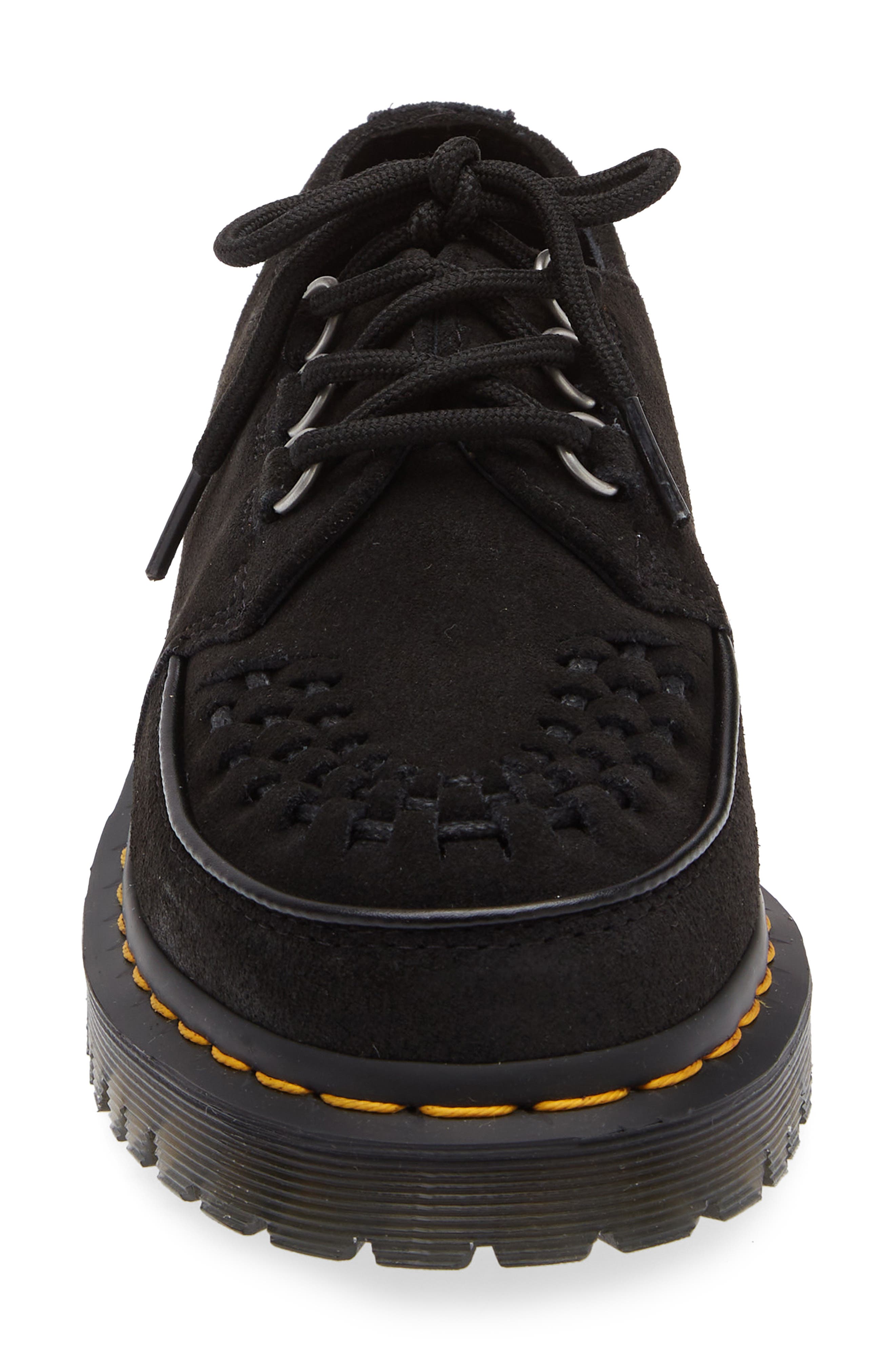 Dr. Martens Gender Inclusive Ramsey Derby, Alternate, color, Black
