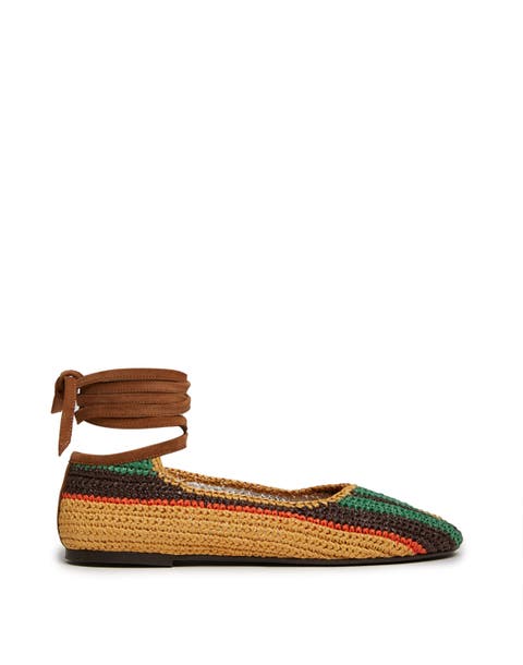 Ballerina Flats Multicolor Chocolate