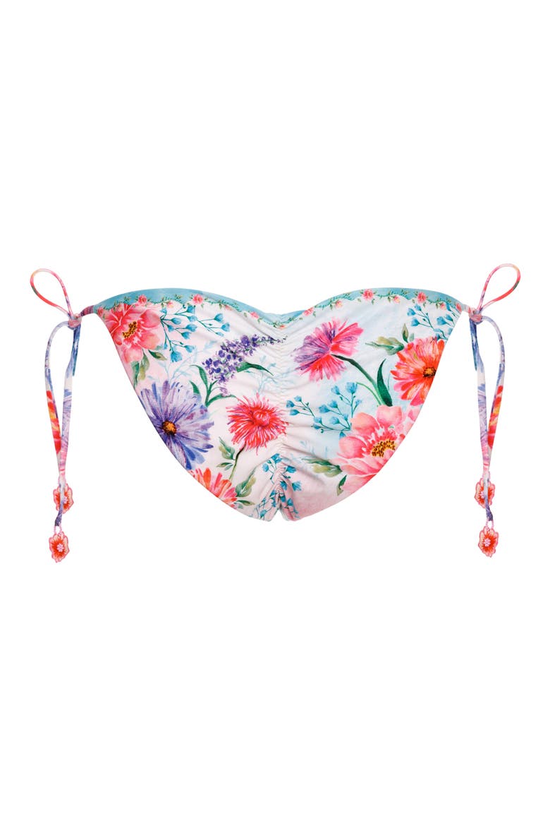 Alegria Chroma Bikini Bottoms, Alternate, color, WHITE MULTICOLOR