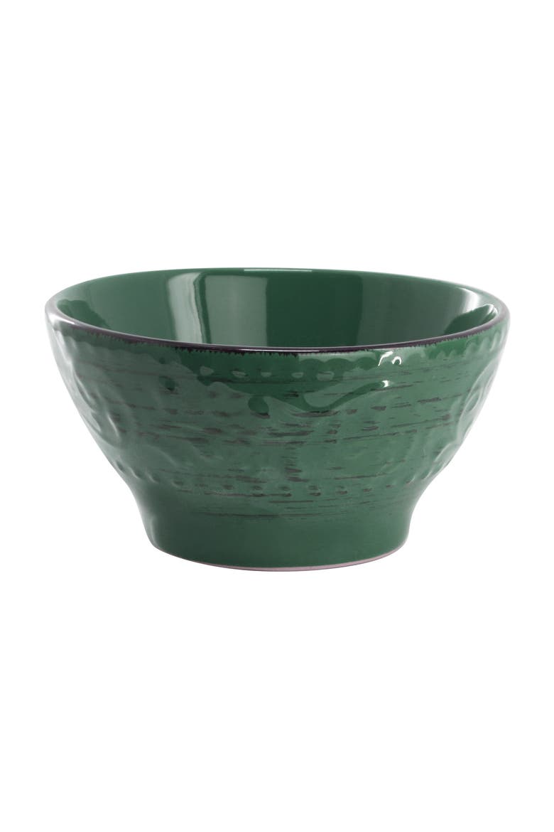 Malibu Sea Glass 16-Piece Dinnerware Set, Alternate, color, Dark Green